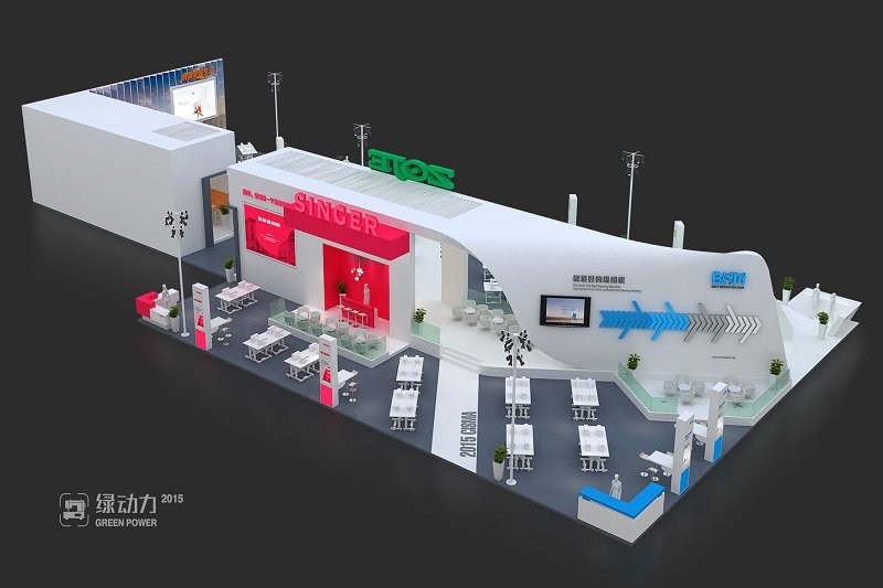 上?？p紉機(jī)械設(shè)備展臺(tái)搭建,勝家縫紉設(shè)備